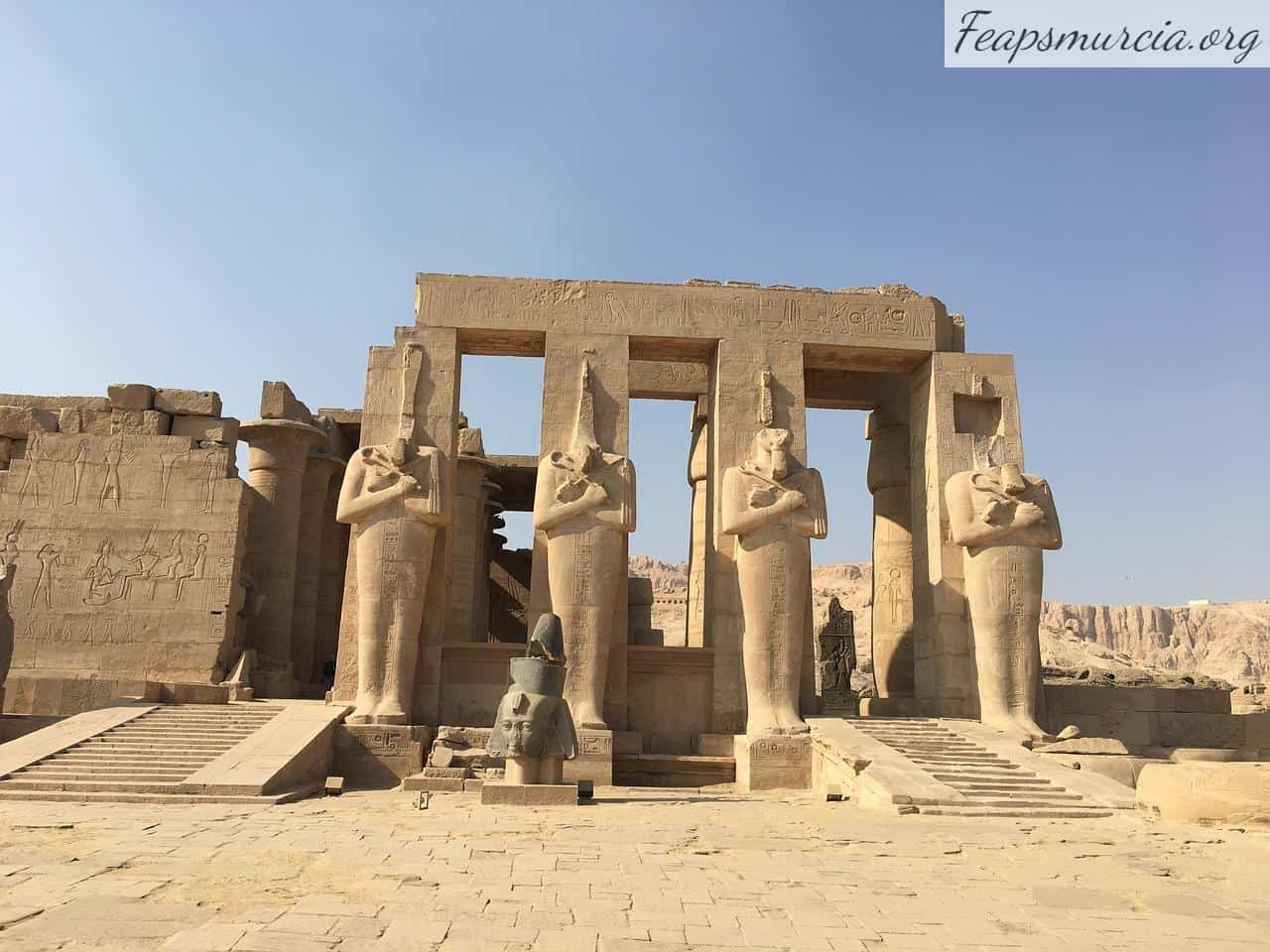 egypt, pharaoh, statues